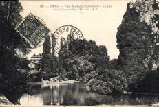 CPA Paris Parc des Buttes Chaumont Le Lac 