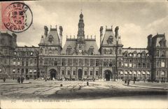 CPA Paris L'Hotel de Ville 