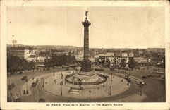 CPA Paris Place de la Bastille 