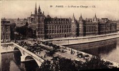 CPA Paris Le Pont au Change 