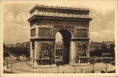 CPA Les Jolis Coins de Paris L'Arc de Triomphe de l'Etoile 