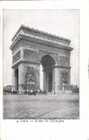 CPA Paris L'Arc de Triomphe 