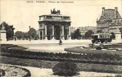 CPA Paris place du Carrousel 