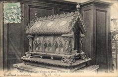 CPA Paris Eglise Saint Etienne du Mont la Chasse de sainte Genevieve 