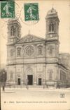 CPA Paris Eglise Saint Francois Xavier boulevard des Invalides 
