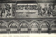 CPA Paris Notre Dame Pourtour du Choeur 