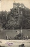 CPA Paris Buttes Chaumont Le Lac 