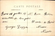 CPA Paris Bois de Boulogne Un coin du Grand Lac