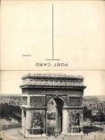 CPA Souvenir pour des Americaines L'Arc de Triomphe qui abrite la tombe du Soldat inconnu 