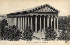 CPA Paris l'Eglise de la Madeleine 