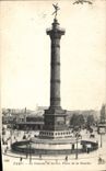CPA Paris La Colonne de Jullet Place de la Bastille 