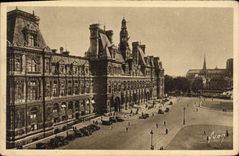 CPA Paris en Flanant l'Hotel de Ville 