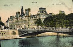 CPA Paris L'Hotel de Ville 
