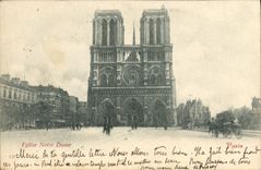 CPA Paris Eglise Notre Dame 