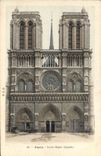 CPA Paris Notre Dame facade 