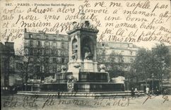 CPA Paris Fontaine Saint Sulpice 