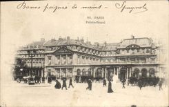 CPA Paris Palais Royal 