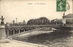 CPA Paris Le Pont Alexandre 