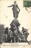 CPA Paris Le Monument a da Triomphe de la Republique 