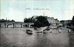 CPA Paris La Seine au Pont Neuf 