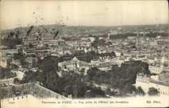 CPA Panorama de Paris Vue prise de l'Hotel des Invalides 
