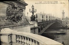 CPA L'Art Decoratif a Paris Motifs de decoration du Pont Alexandre III 