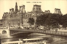 CPA Paris L'Hotel de Ville 