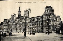 CPA Paris L'Hotel de Ville 