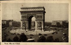 CPA Paris Place de l'Etoile 