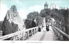 CPA Paris Les Buttes Chaumont 