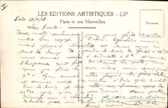 CPA Paris Panorama sur la Seine vers Notre Dame et la Cite