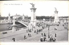 CPA Paris Pont Alexandre III 