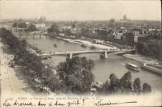 CPA Paris Vue sur la Seine prise du Pavillon de Flore 