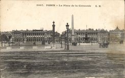 CPA Paris La Place de la Concorde 