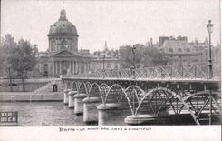 CPA Paris Le Pont des Arts L'Institut 