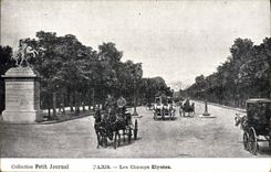 CPA Paris Les Champs Elysees 