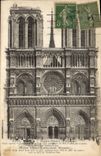 CPA Paris Notre Dame Facade 