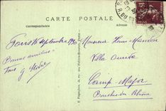 CPA Paris Panorama pris vers le Pont Alexandre III les Invalides et la Tour Eiffel