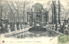 CPA Paris Fontaine de Medicis Luxembourg 