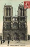 CPA Paris L'Eglise Notre Dame 