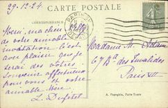 CPA Paris Perspective de la Place de la Concorde 