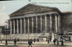 CPA Paris Palais Bourbon Siege de la Chambre des Deputes 