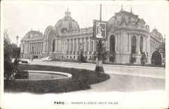 CPA Paris Champs Elysees Petit Palais 