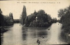 CPA Paris Bois de Boulogne La Pointe du Grand Lac 
