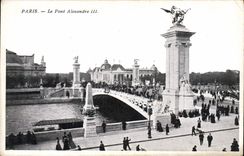 CPA Paris Le Pont Alexandre III 