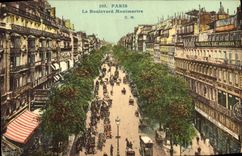 CPA Paris Le Boulevard Montmartre 