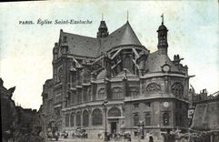 CPA Paris Eglise Saint Eustache 