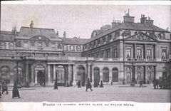 CPA Paris Le Conseil d'Etat Place du Palais Royal 
