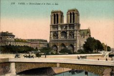 CPA Paris Notre Dame et le Pont 