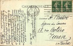 CPA Paris L'Arc de Triomphe et Place de l'Etoile 